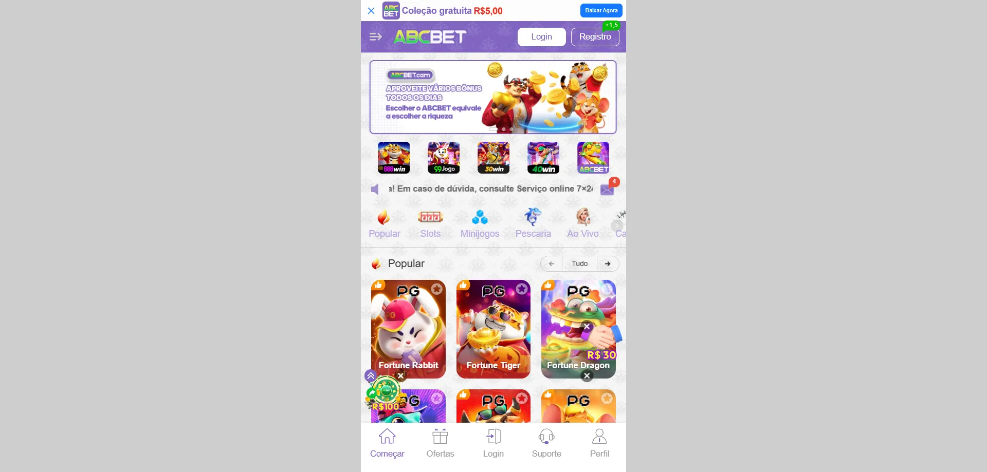 Abcbet Casino link espelho abc bet 22 acesso sem bloqueio