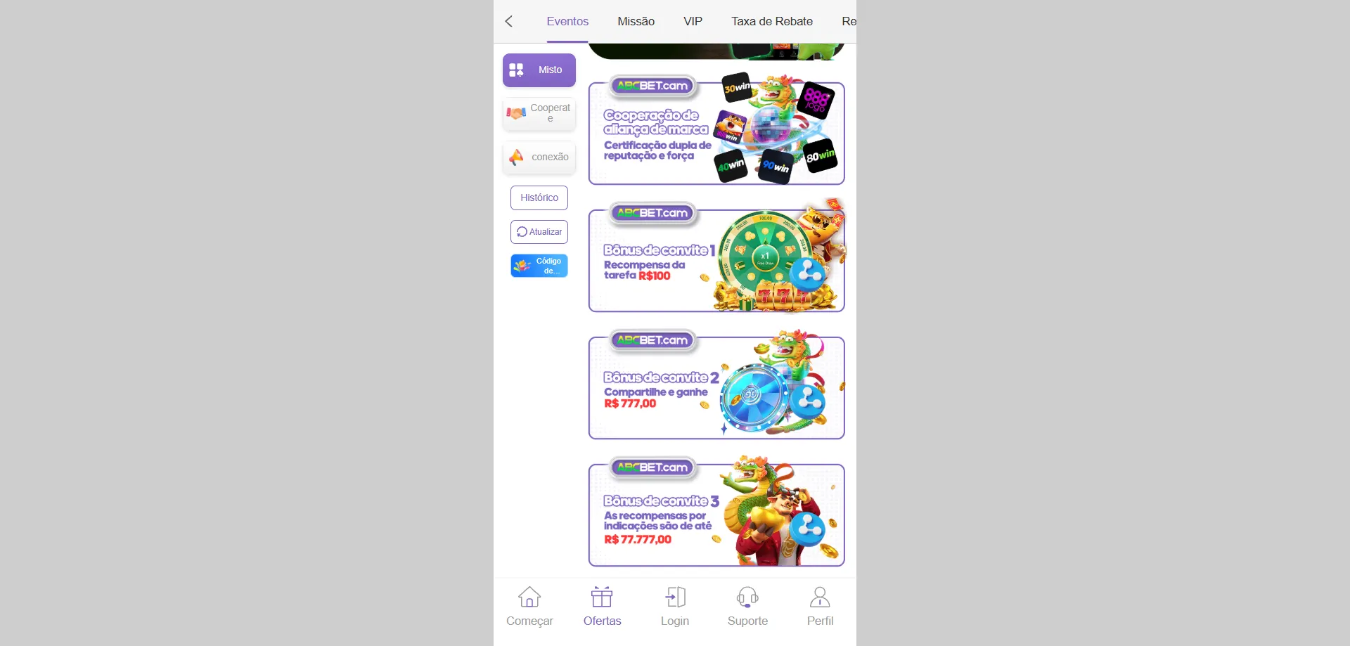 Acesse a abc bet pelo celular — cassino mobile otimizado
